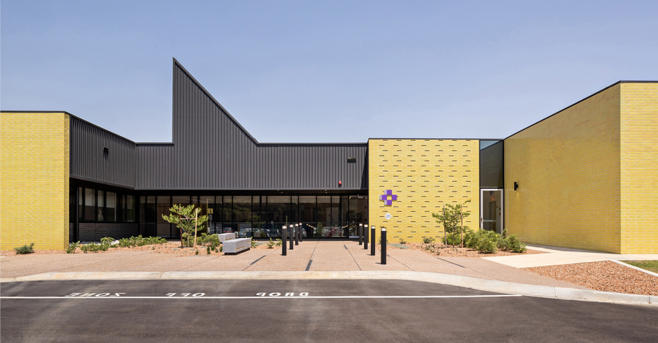 Gaza Ridge Health Centre building exterior © Gallant Lee