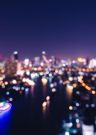 Blurred image of city